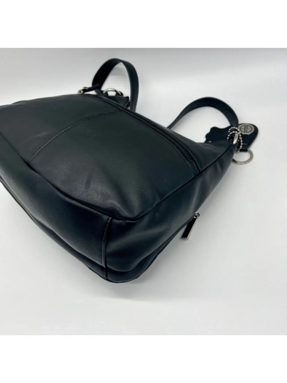 Giani Bernini Nappa Black Leather Hobo Bag